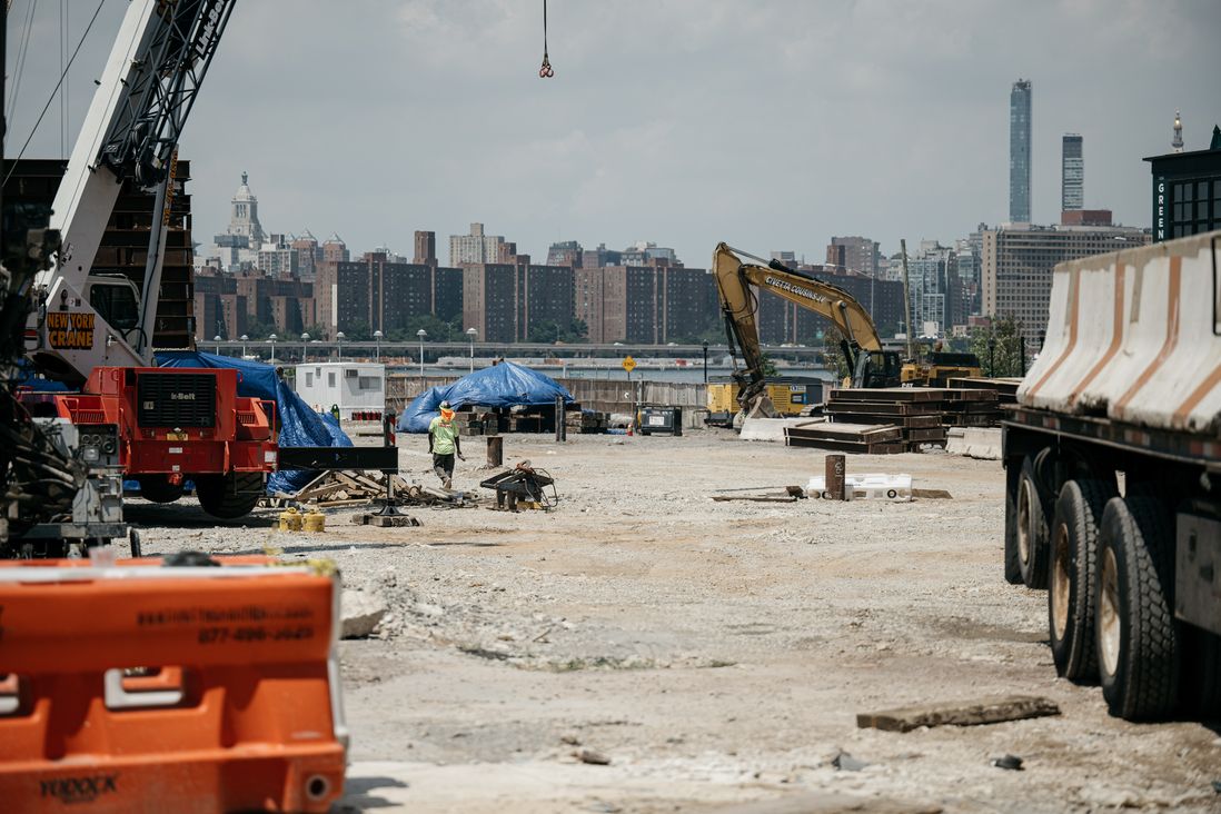The local community board said that the construction boom on the Greenpoint and Williamsburg waterfront has not reached its apex yet.